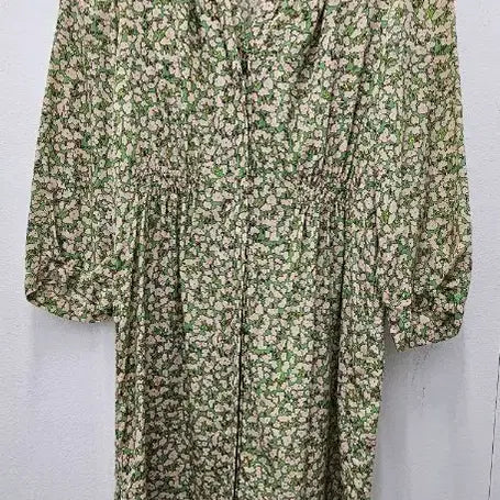 [BUNJANG] Maje Flower Pattern Long Dress / 마쥬 플라워 패턴 롱 원피스