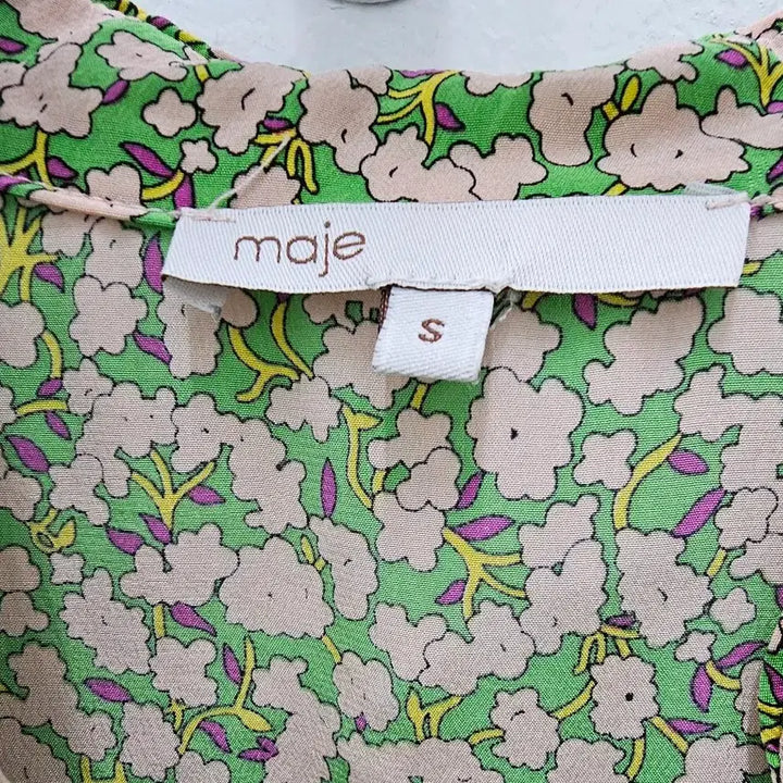 [BUNJANG] Maje Flower Pattern Long Dress / 마쥬 플라워 패턴 롱 원피스