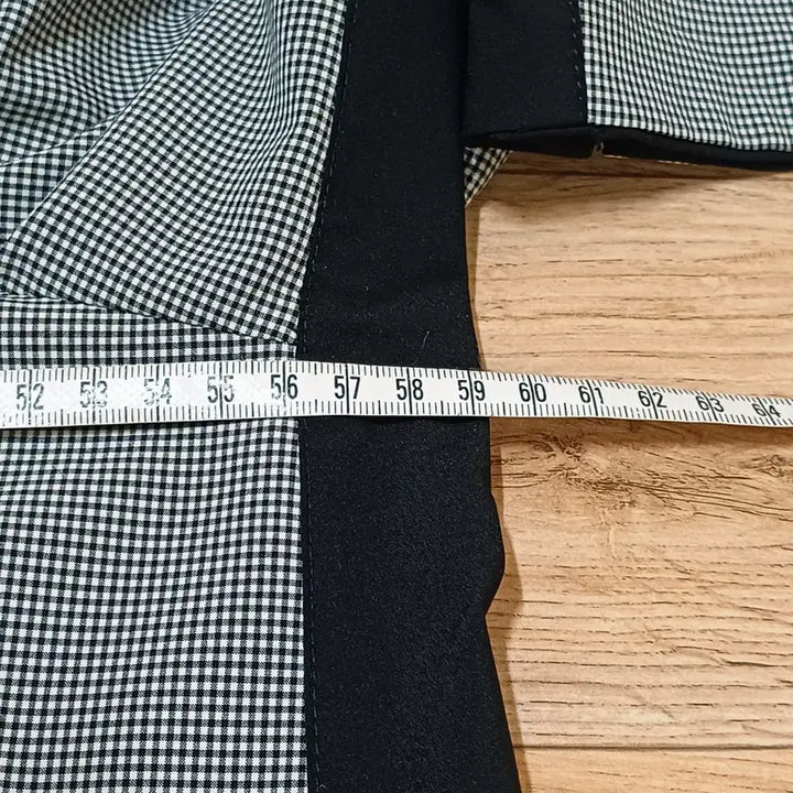 [BUNJANG] Checkered Top Jacket / 체크 상의 자켓