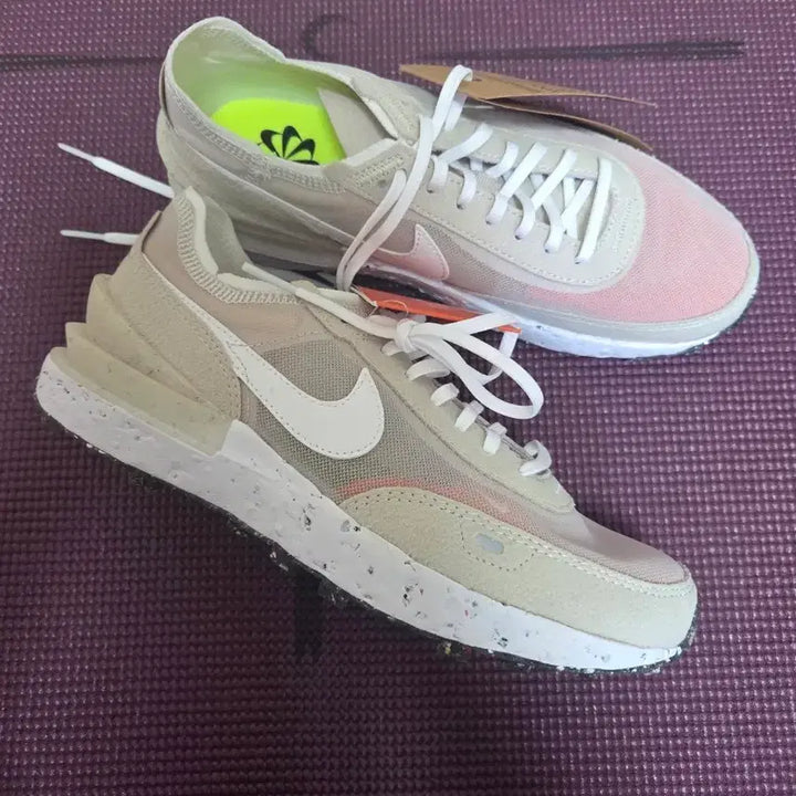 [BUNJANG] Nike Waffle One Crater Sneakers (Cream) / 새상품 나이키 와플원 크레이터 235