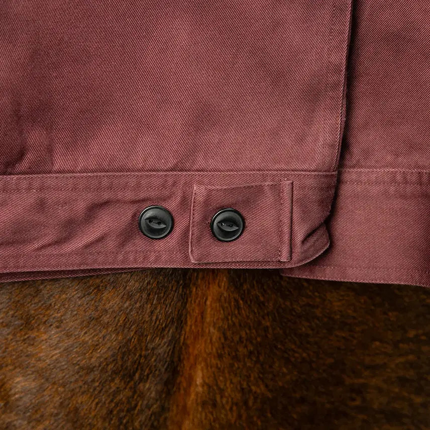 [BUNJANG] HiLDK Stitch Mechanic Work Jacket Burgundy / [93] 00s~ HiLDK 스티치 메카닉 워크자켓 버건디