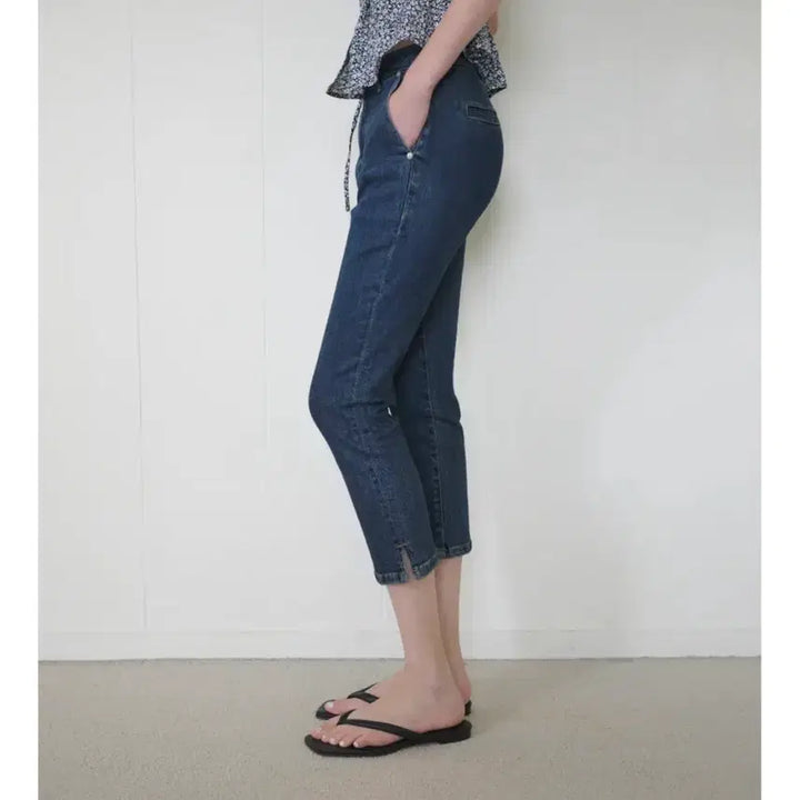 [SOLD OUT] Fyeo 포유온 카프리 팬츠 (미드블루) MM 사이즈