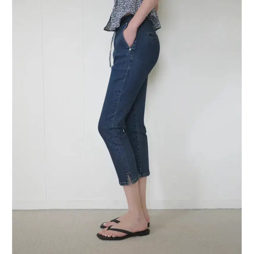 [SOLD OUT] Fyeo 포유온 카프리 팬츠 (미드블루) MM 사이즈