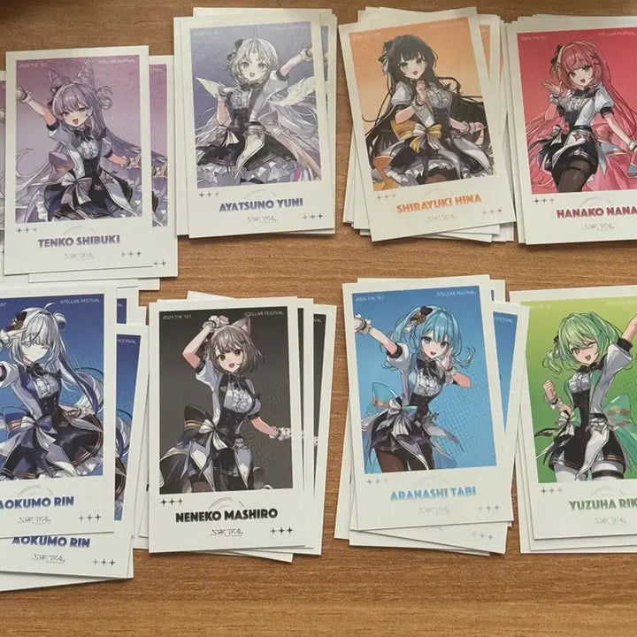[BUNJANG] Stellive Concert Cheki Card Shirayuki Hina &amp; Hanako Nana / 스텔라이브 콘서트 체키카드