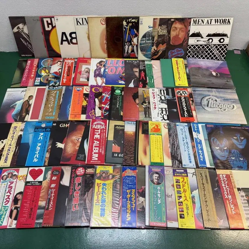 [BUNJANG] Various Artists Pop LP Bundle Set / 팝 LP 69장 일괄(키스, 스티비 원더, 아바, 카펜터즈)