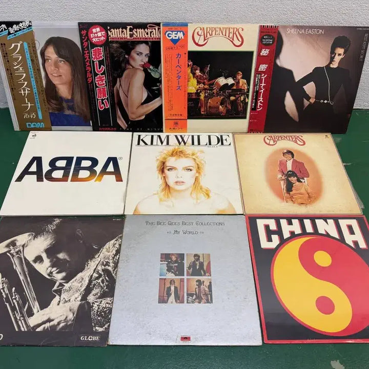 [BUNJANG] Various Artists Pop LP Bundle Set / 팝 LP 69장 일괄(키스, 스티비 원더, 아바, 카펜터즈)
