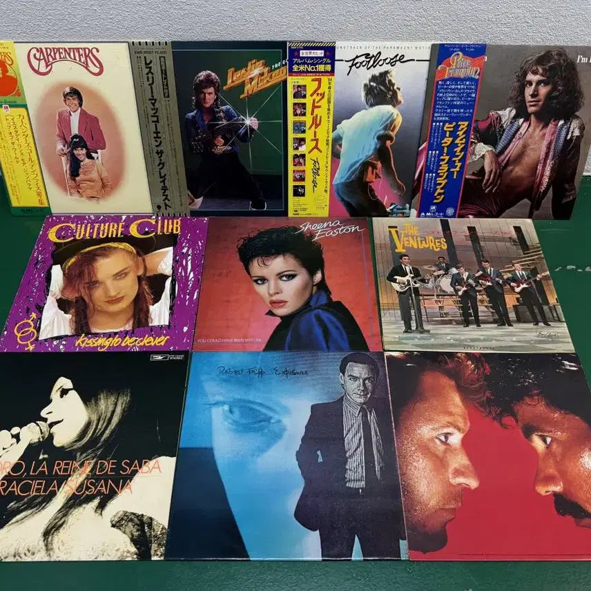 [BUNJANG] Various Artists Pop LP Bundle Set / 팝 LP 69장 일괄(키스, 스티비 원더, 아바, 카펜터즈)