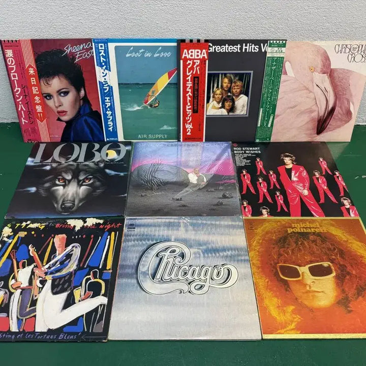 [BUNJANG] Various Artists Pop LP Bundle Set / 팝 LP 69장 일괄(키스, 스티비 원더, 아바, 카펜터즈)