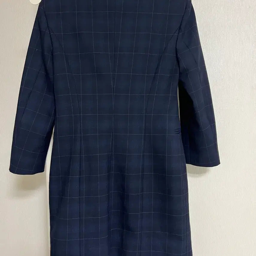 [BUNJANG] Maje Check Double Button Dress / [정품] 마쥬 maje 체크 더블 버튼 원피스 38
