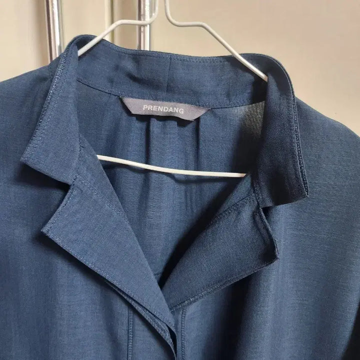 [BUNJANG] Prada Blue Linen Jumpsuit / 쁘랭땅