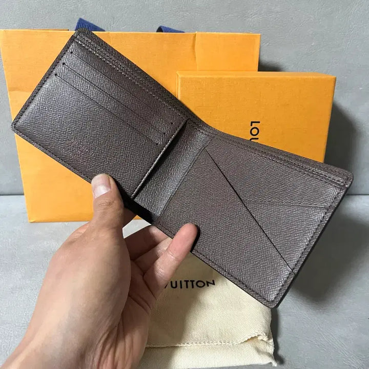 [BUNJANG] Louis Vuitton Damier Multiple Wallet / [새상품] 루이비통 다미에 멀티플월릿 반지갑