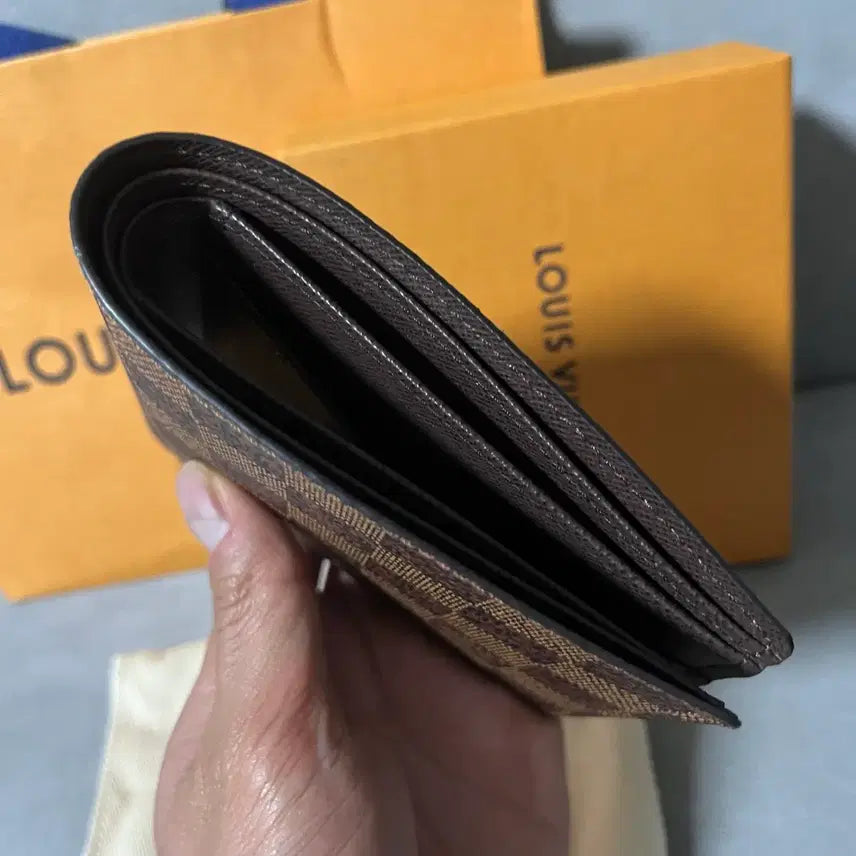[BUNJANG] Louis Vuitton Damier Multiple Wallet / [새상품] 루이비통 다미에 멀티플월릿 반지갑