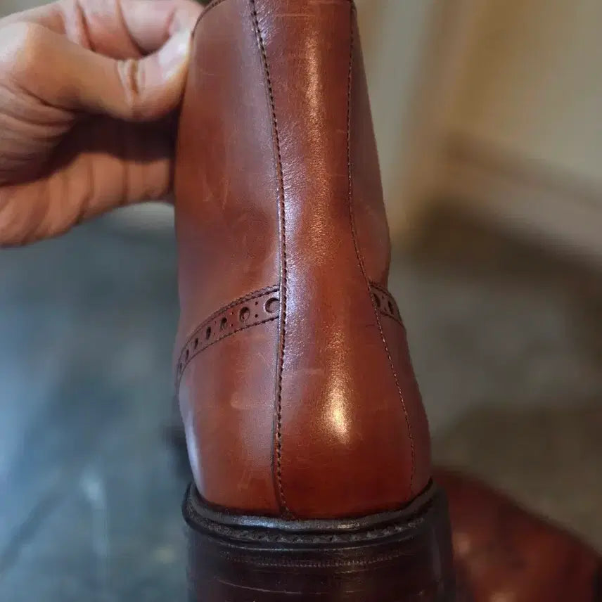 [BUNJANG] Crocket &amp; Jones Wingtip Boots 7.5 / 크로켓앤존스 윙팁 부츠 7.5사이즈