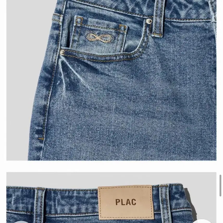 [SOLD OUT] PLAC 플랙진 사계절 보이핏 중청 데님 청바지 28