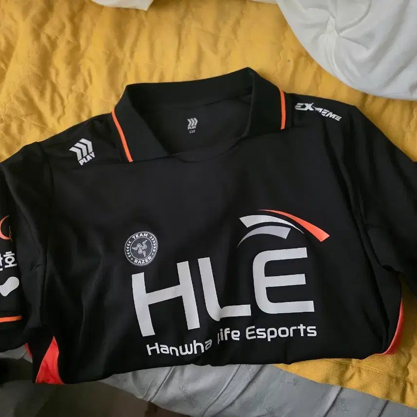 [SOLD OUT] 롤 한화생명 원딜 바이퍼 HLE 블랙 유니폼 티셔츠 110