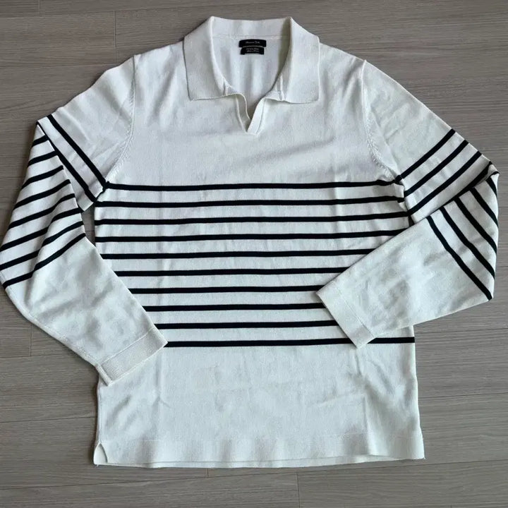 [SOLD OUT] 마시모두띠 남자 스트라이프 단가라 니트 M