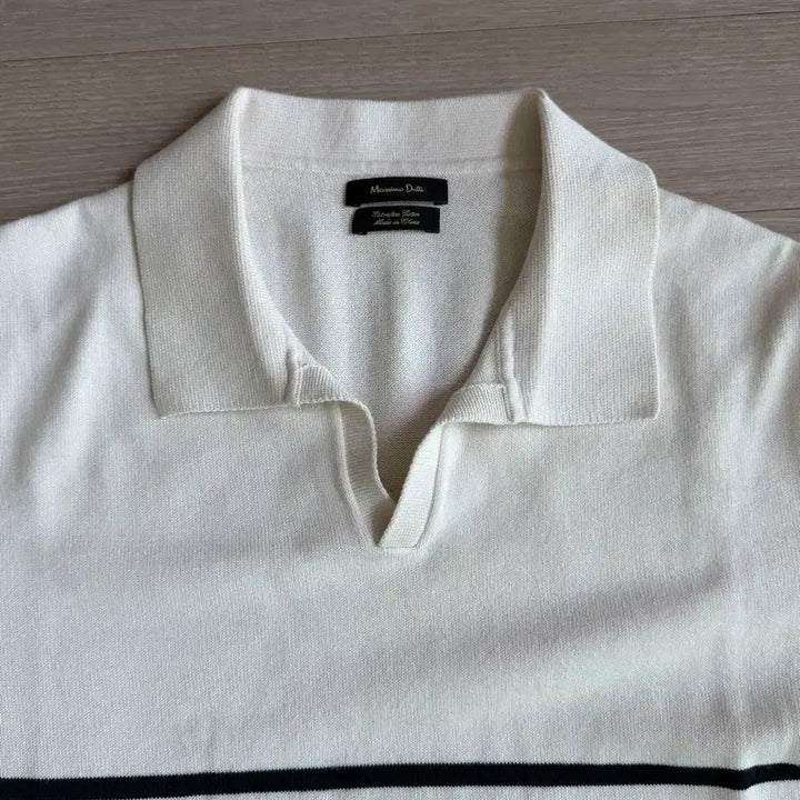 [SOLD OUT] 마시모두띠 남자 스트라이프 단가라 니트 M