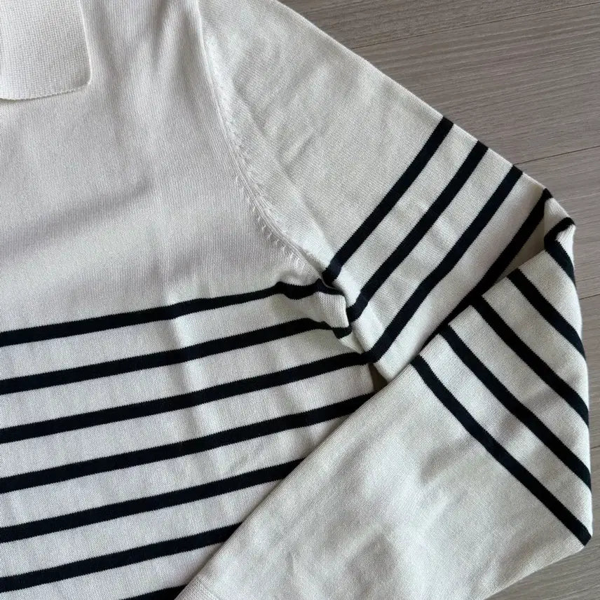 [SOLD OUT] 마시모두띠 남자 스트라이프 단가라 니트 M