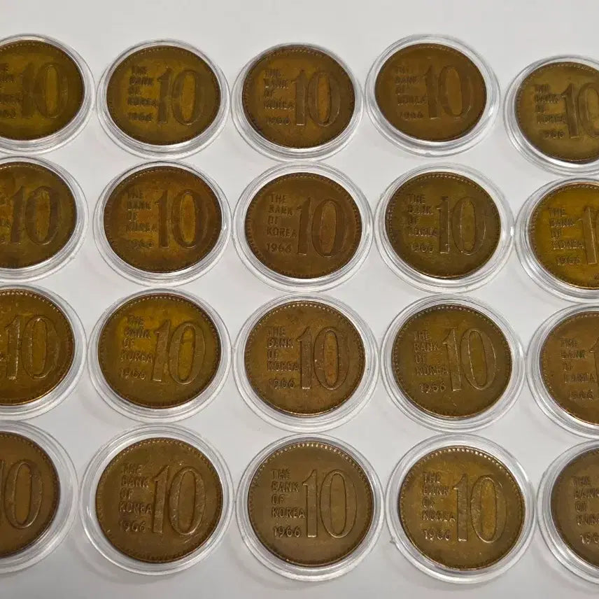 [BUNJANG] 1966 First Year Issue 10 Won Coin / 1966년 10원 동전(최초년도)