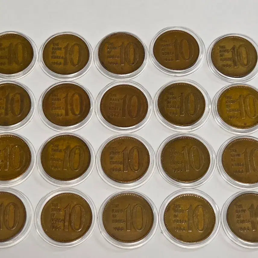 [BUNJANG] 1966 First Year Issue 10 Won Coin / 1966년 10원 동전(최초년도)