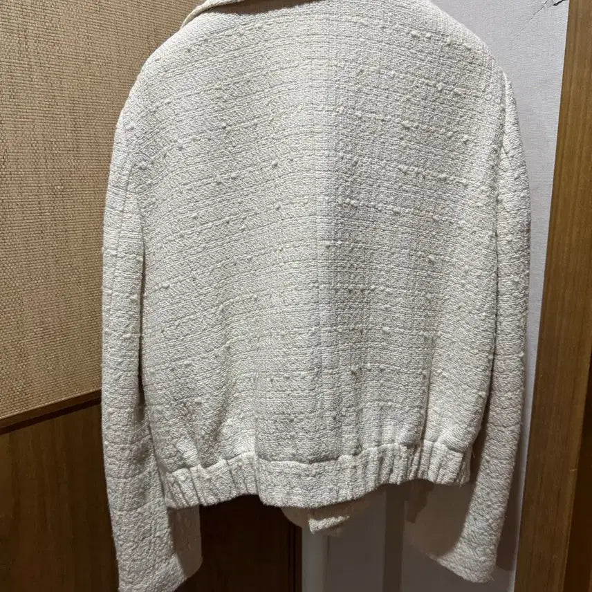 [SOLD OUT] 아떼 바네사브루노 트위드 아이보리 자켓 36(s)