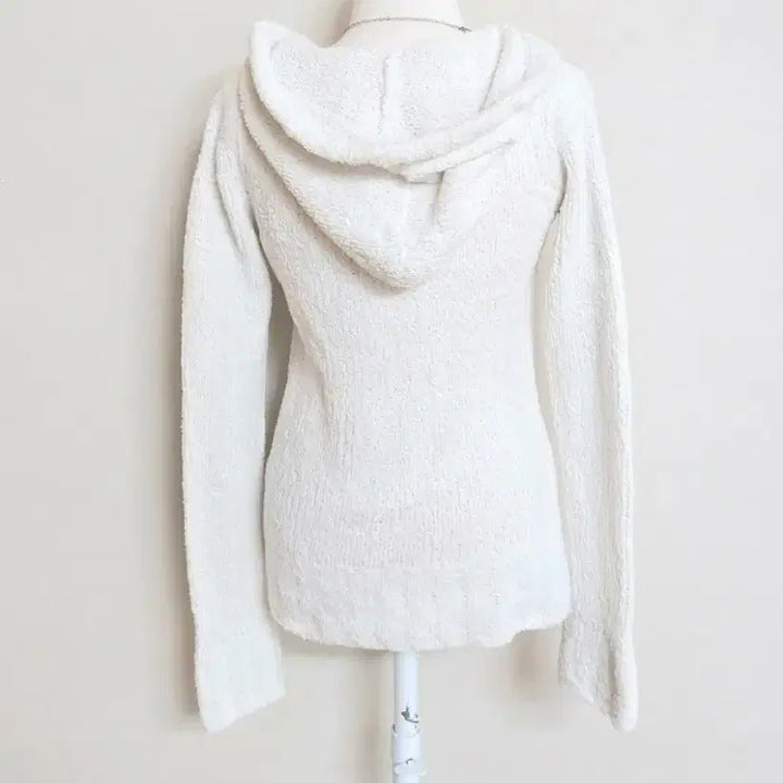 [BUNJANG] Liz Lisa White Pom Pom Hoodie Knit / 고전 리즈리사 니트 히메갸루 달천깔 양산형 마즈 모리걸 로걀탑 핀터깔