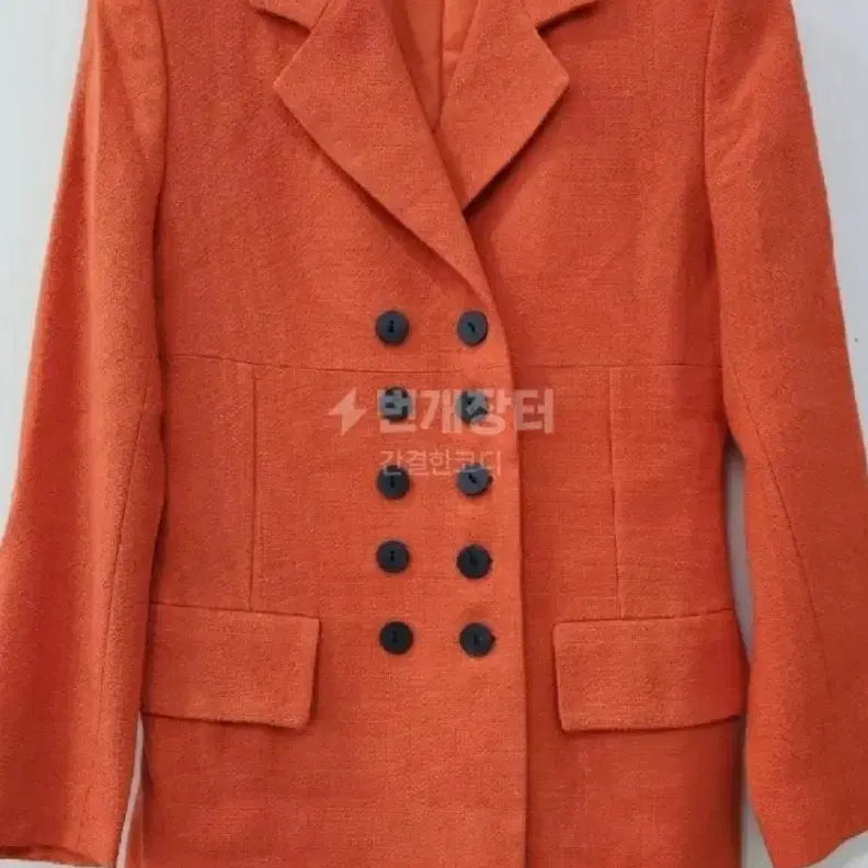 [BUNJANG] Armani Orange Double Button Jacket / 알마니 오렌지 더블 버튼 재킷
