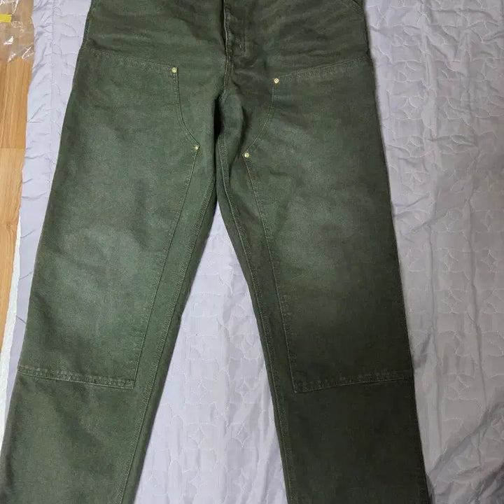 [BUNJANG] Carhartt WIP Double Knee Olive Pants / 칼하트윕 더블니 올리브 32