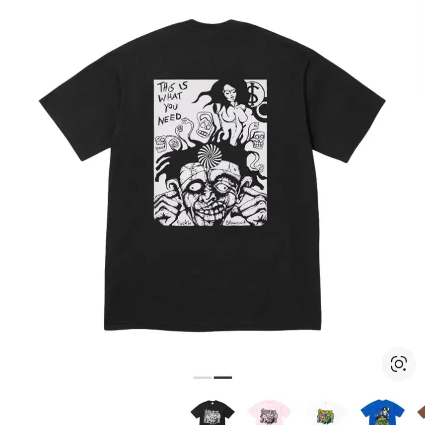 [BUNJANG] Supreme Fucking Blowout T-Shirt Black S / 슈프림 퍼킹 블로우아웃 티셔츠 블랙 s