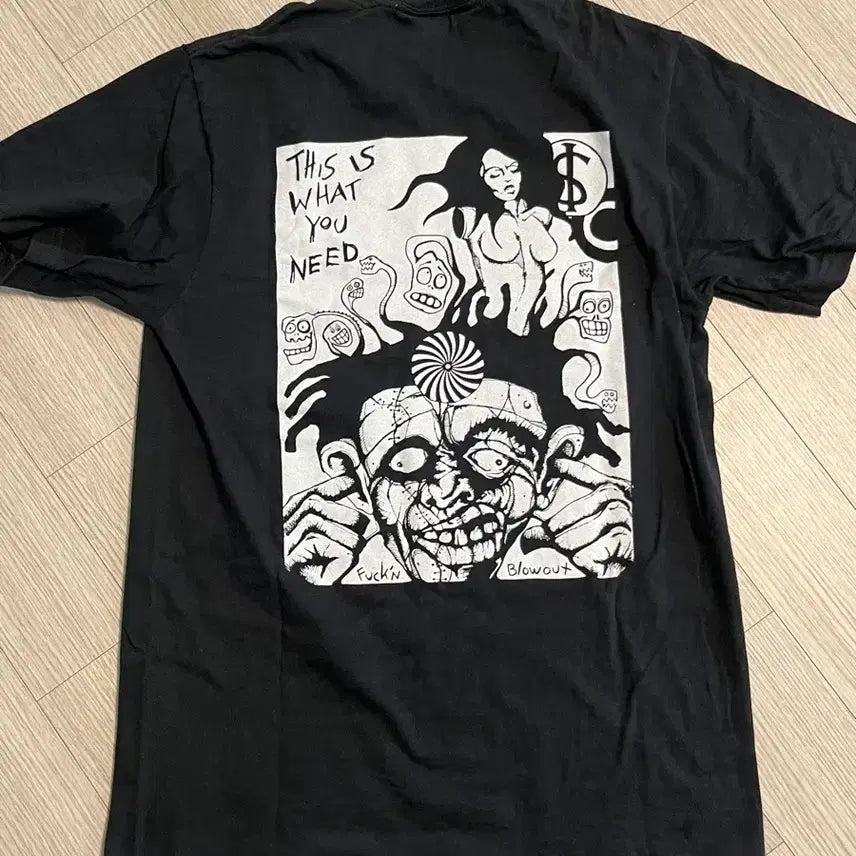 [BUNJANG] Supreme Fucking Blowout T-Shirt Black S / 슈프림 퍼킹 블로우아웃 티셔츠 블랙 s