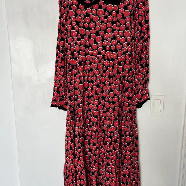 [BUNJANG] Merci Jay Boutique Amelia Flower Pattern Long Dress / 메르시제이부티크 플라워 롱 원피스