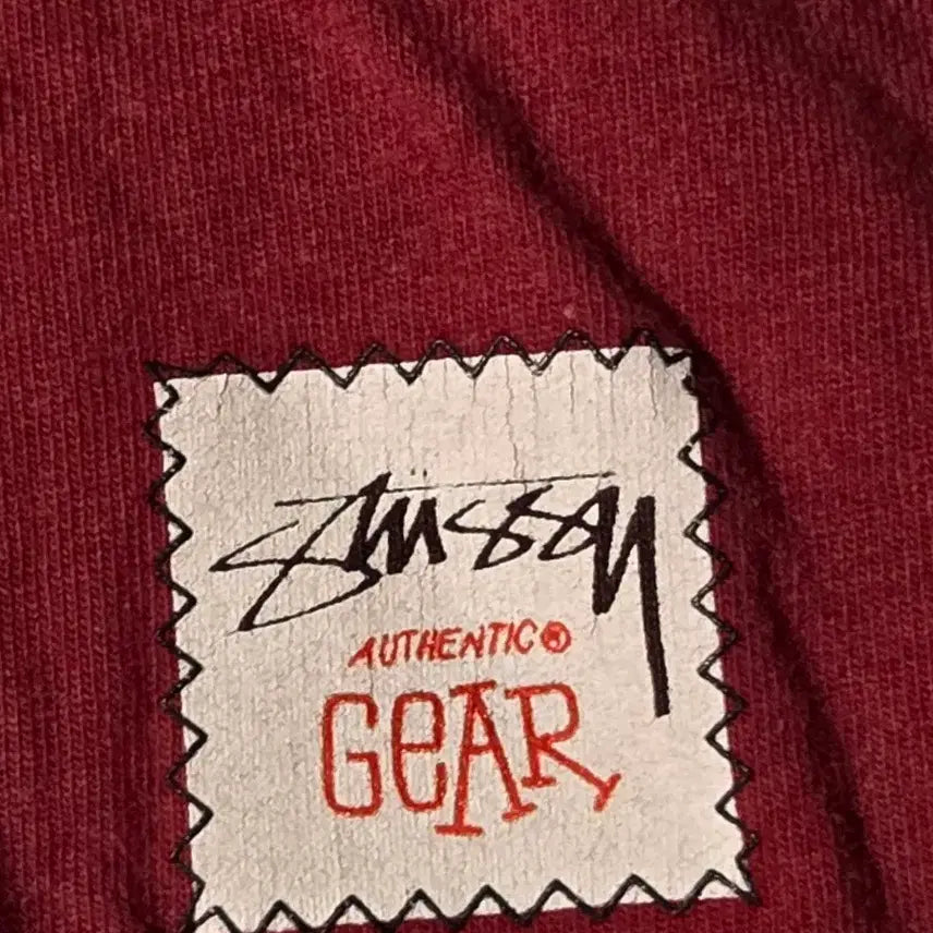 [SOLD OUT] (택포/수수료X)올드 Stussy x gear 콜라보 롱슬리브