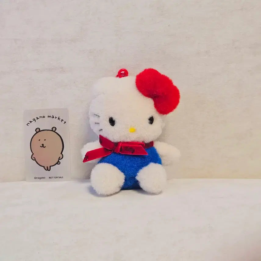 [BUNJANG] Hello Kitty Classic Plush Keychain / 키티 클래식 인형 키링