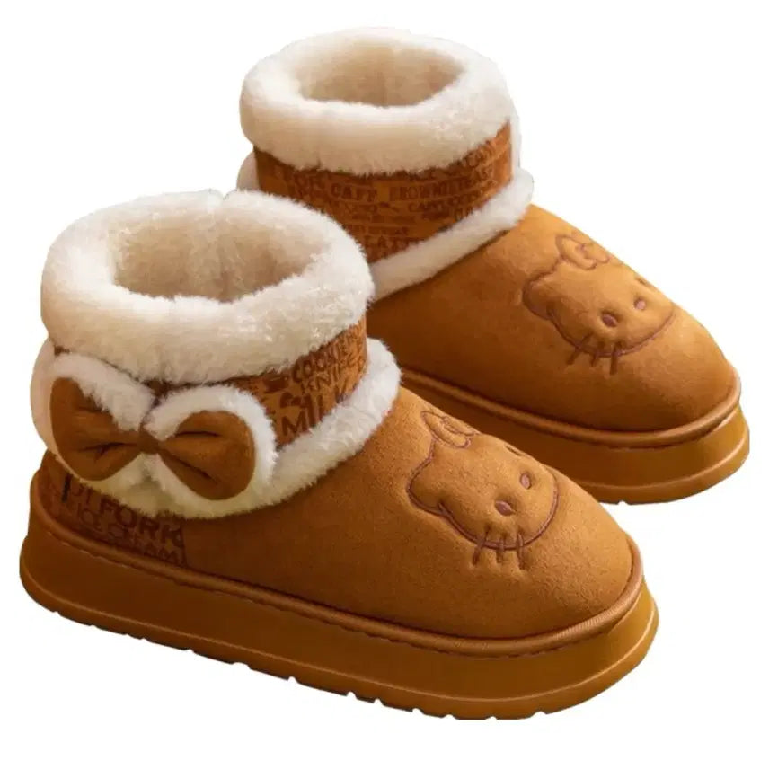 [BUNJANG] Sanrio Hello Kitty Lightweight Ugg Boots / 산리오 헬로키티 어그 부츠 (새상품) 경량 어그 ugg
