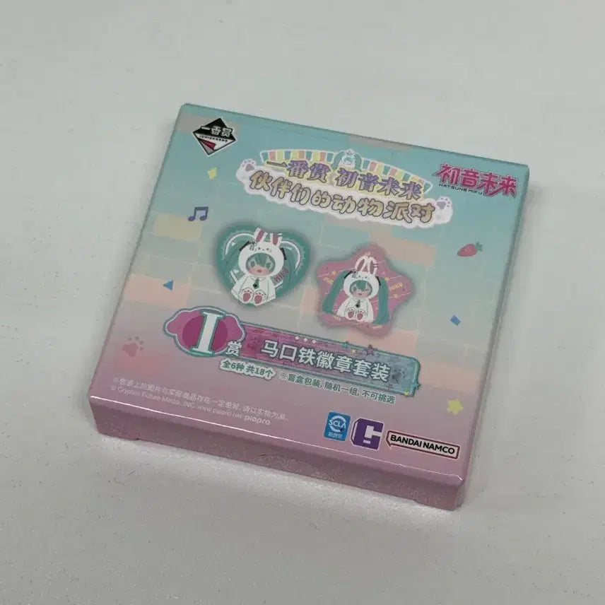 [BUNJANG] Bandai Ichiban Kuji Hatsune Miku Badge Set / 반다이 이치방쿠지 하츠네미쿠 뱃지 세트
