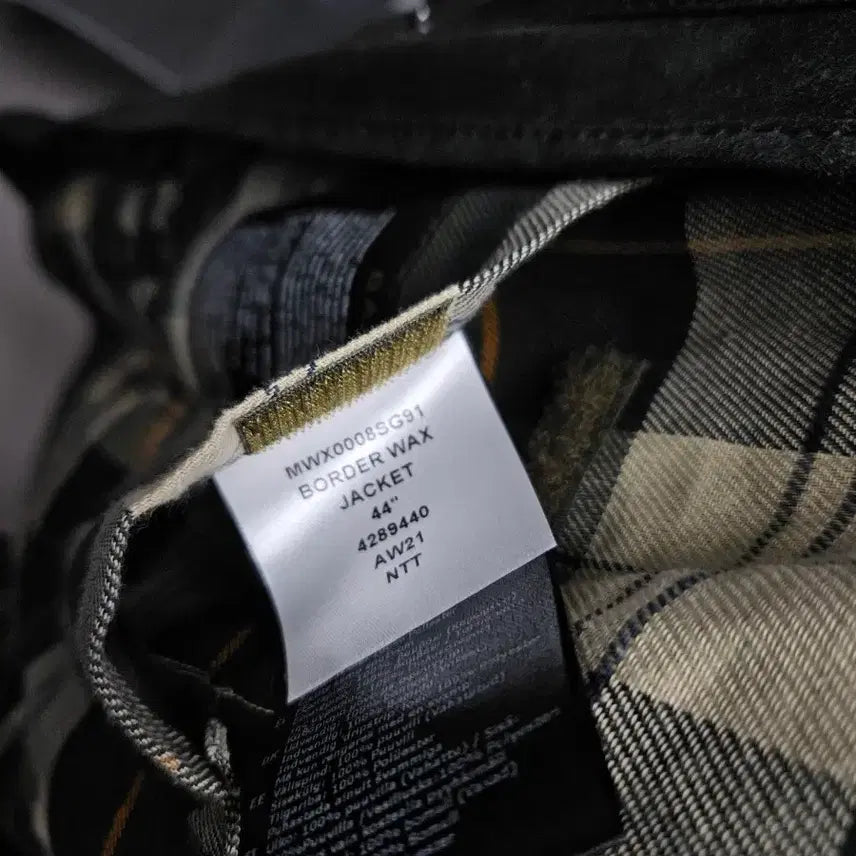 [BUNJANG] Barbour Border Wax Jacket Sage 44 / 바버 보더 왁스자켓 세이지 44