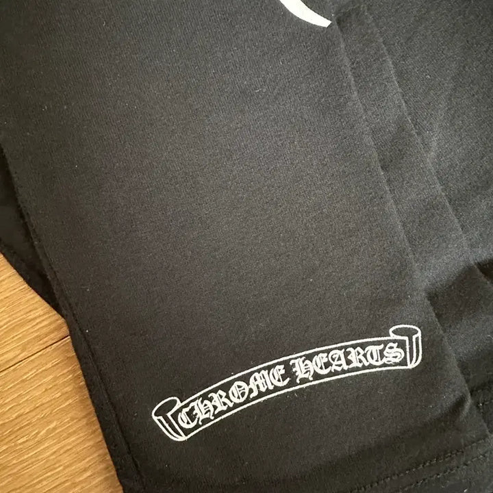 [BUNJANG] Chrome Hearts Horseshoe Script Logo Leggings Black S / 크롬하츠 정품 홀스슈 스크립트 로고 레깅스 블랙 S