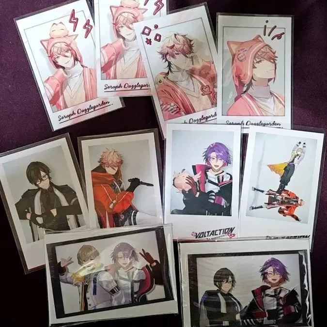 [BUNJANG] Nijisanji Voltaction Cheki Photocard Bundle Set / 니지산지 jp 볼텍션 Voltaction 포토 체키 카드 일괄