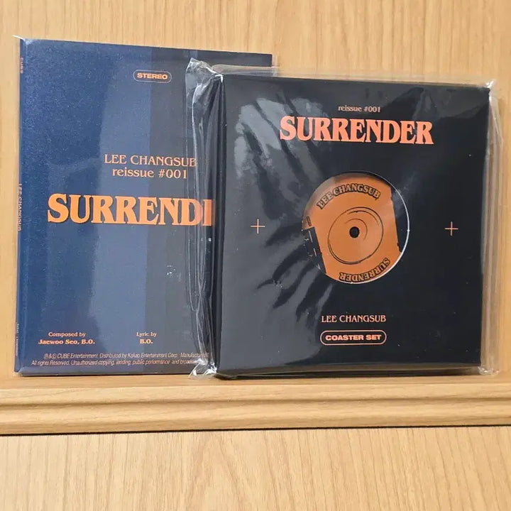[SOLD OUT] 이창섭 서렌더 앨범+md 코스터