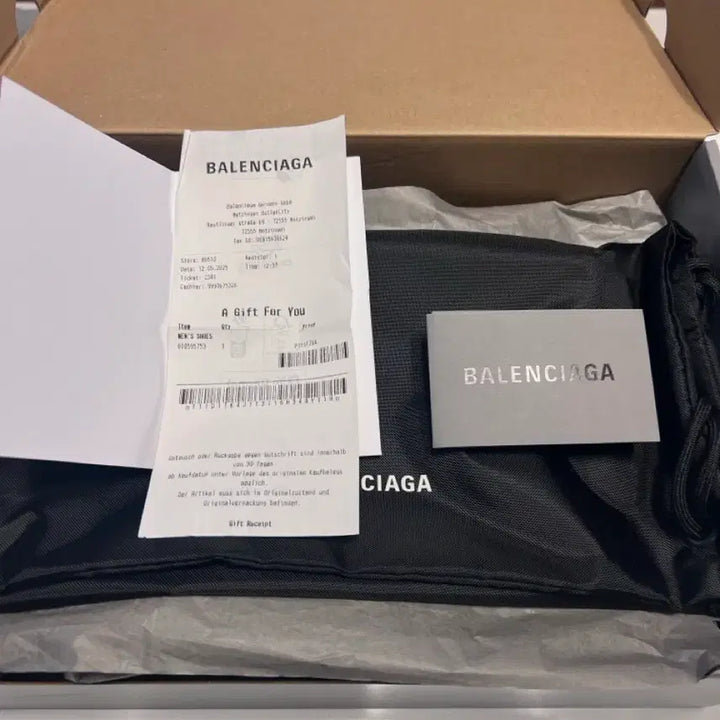 [BUNJANG] Balenciaga Paris High-Top Sneakers / 발렌시아가 파리 하이탑