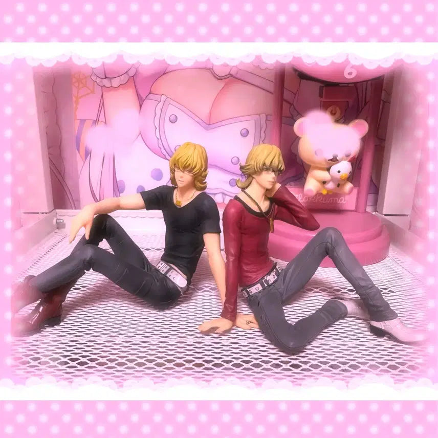 [BUNJANG] Tiger &amp; Bunny Barnaby Brooks Jr. Figure Bundle Set / TIGER&amp;BUNNY 타이거앤버니 바나비 브룩스 주니어 피규어 일괄 고전