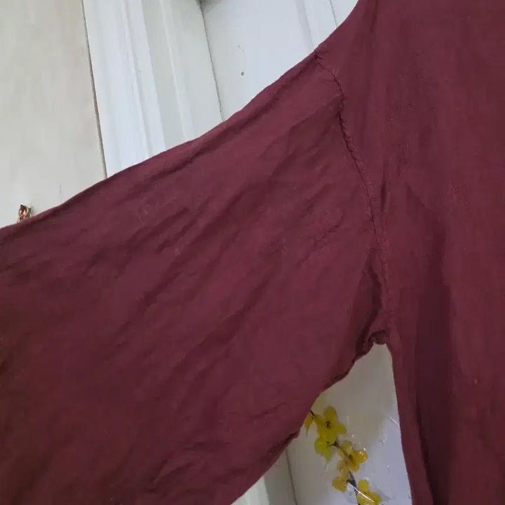 [BUNJANG] Summer Linen Long Dress / 여름  고급스런  마 린넨 롱원피스  깨끗해요  가슴단면