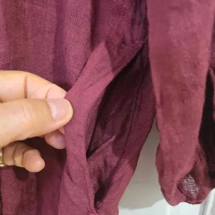 [BUNJANG] Summer Linen Long Dress / 여름  고급스런  마 린넨 롱원피스  깨끗해요  가슴단면