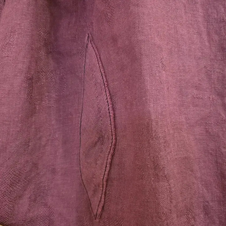 [BUNJANG] Summer Linen Long Dress / 여름  고급스런  마 린넨 롱원피스  깨끗해요  가슴단면
