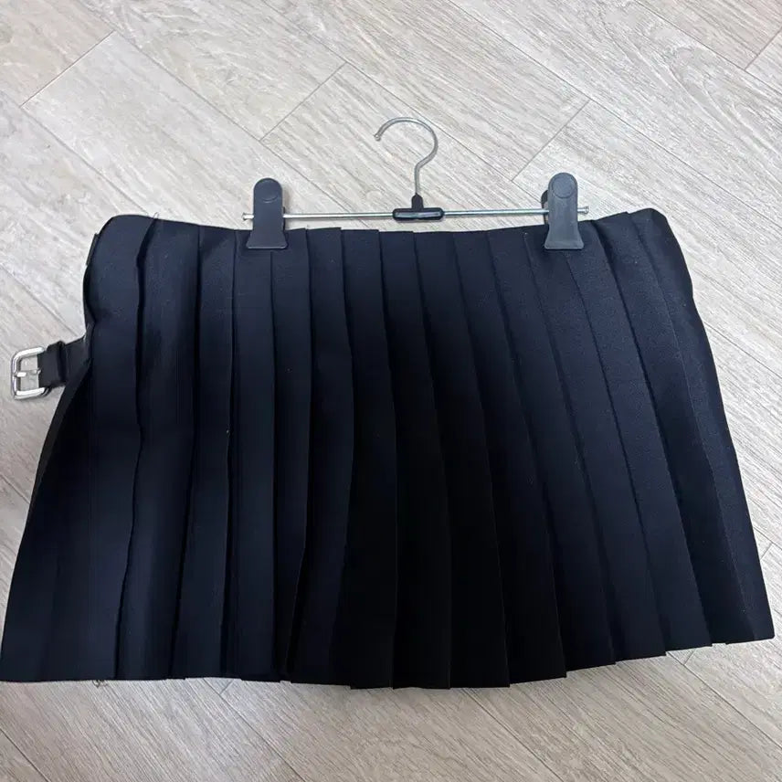 [BUNJANG] Freckle Wool Silk Mini Wrap Skirt / 프레클 울실크 미니 랩 스커트
