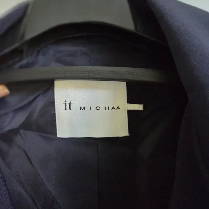 [BUNJANG] IT MICHAA Navy Trench Coat Size 4 / 새거수준 it MICHA 트렌치 코트 네이비