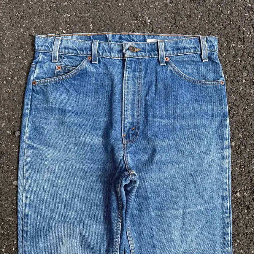 [BUNJANG] 90s USA 빈티지 리바이스 517 부츠컷 오렌지탭 / 90s USA 빈티지 리바이스 517 부츠컷 오렌지탭