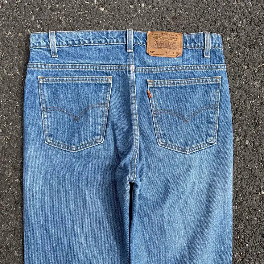 [BUNJANG] 90s USA 빈티지 리바이스 517 부츠컷 오렌지탭 / 90s USA 빈티지 리바이스 517 부츠컷 오렌지탭