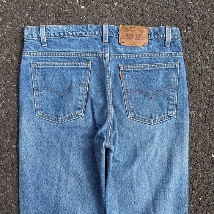 [BUNJANG] 90s USA 빈티지 리바이스 517 부츠컷 오렌지탭 / 90s USA 빈티지 리바이스 517 부츠컷 오렌지탭