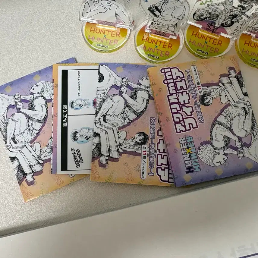 [SOLD OUT] 헌터x헌터 아크릴 미니 유성가 아크릴 마치 클로로 프랭클린 페이탄 핑크스